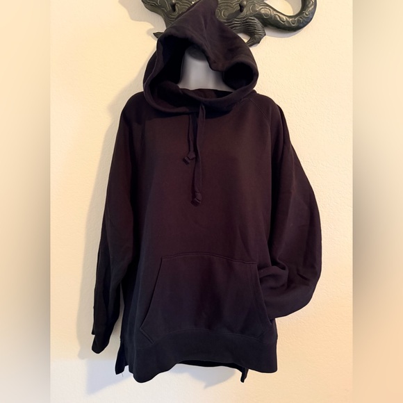 PINK Victoria's Secret Tops - PINK Victoria's Secret Black Hoodie